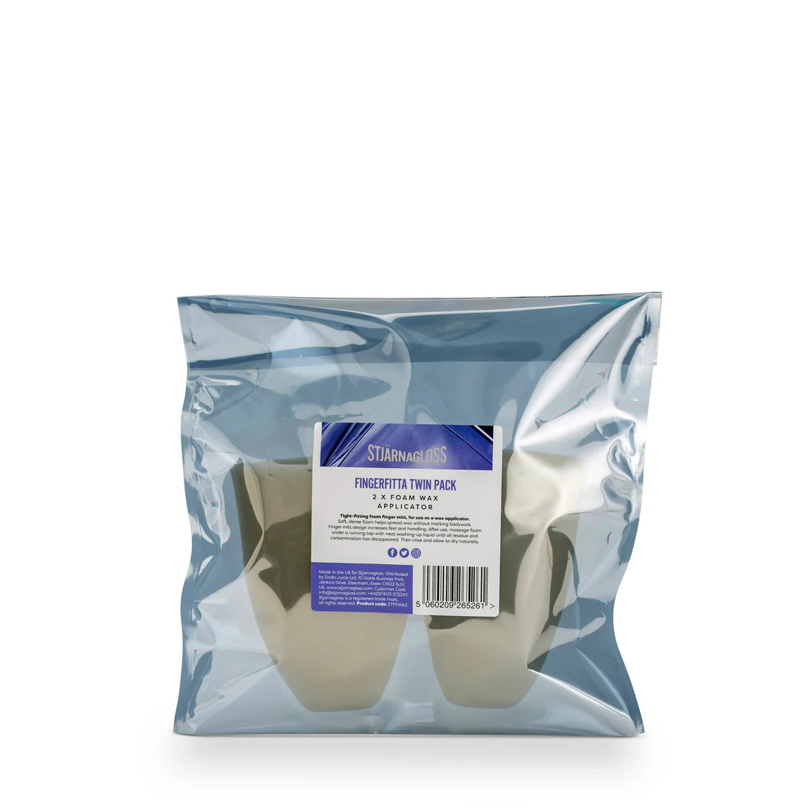 Stjarnagloss Fingerborg Wax Applicator twin pack