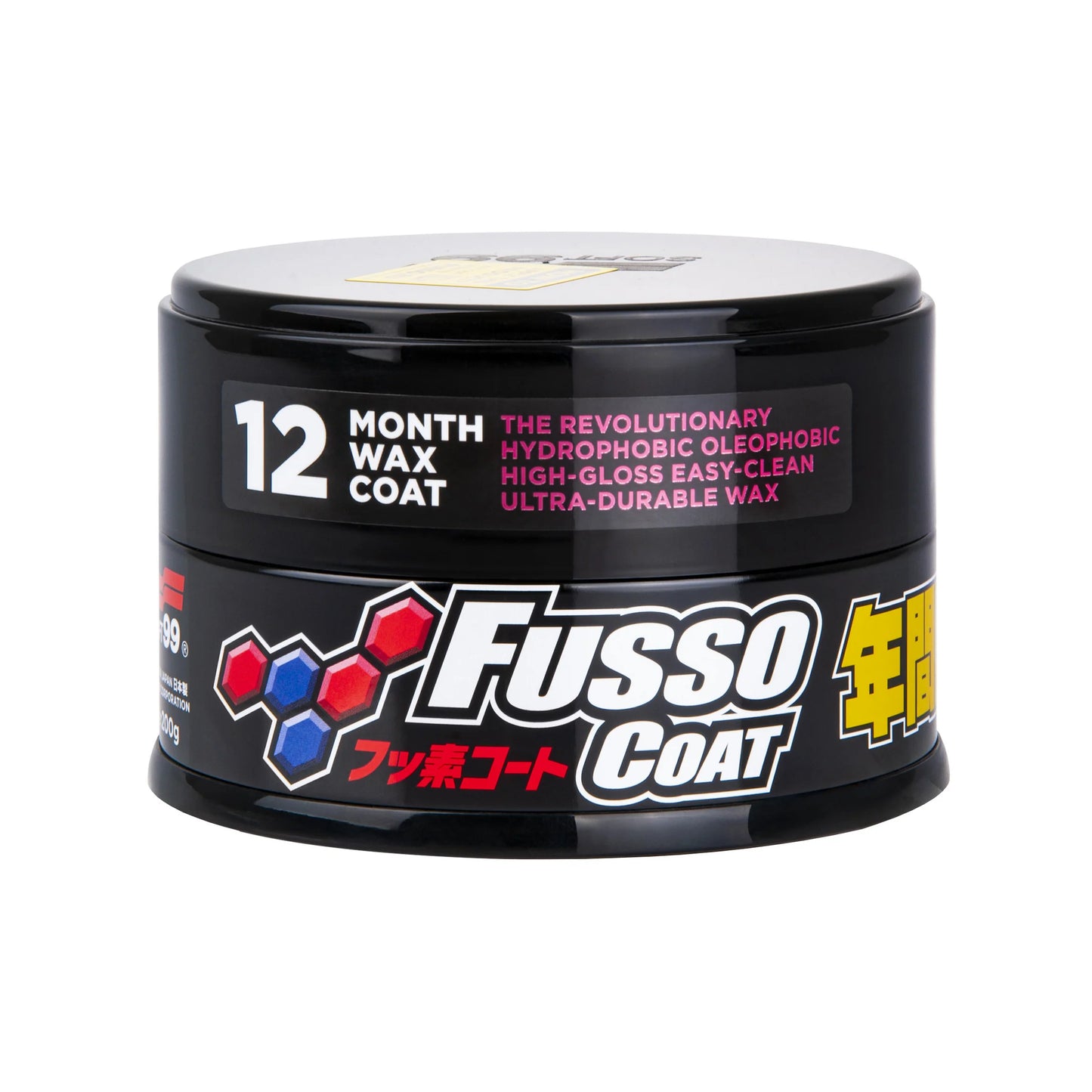 Soft99 Fusso Coat 12 Months Dark Wax 200g