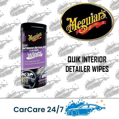 MEGUIARS QUIK INTERIOR DETAILER WIPES