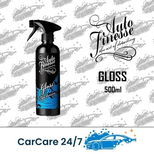 Auto Finesse Gloss Tyre Dressing 500ml Offers a long-lasting super shiny