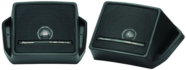 Pioneer TS-44 - Box Type Shelf Car Speakers 80W Total Power