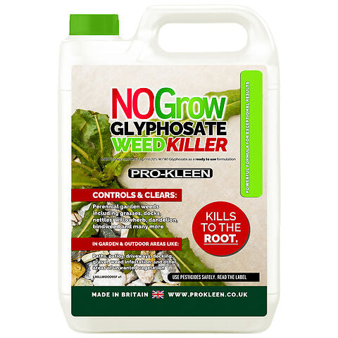 Pro-Kleen NoGrow Glyphosate Weed Killer 4L