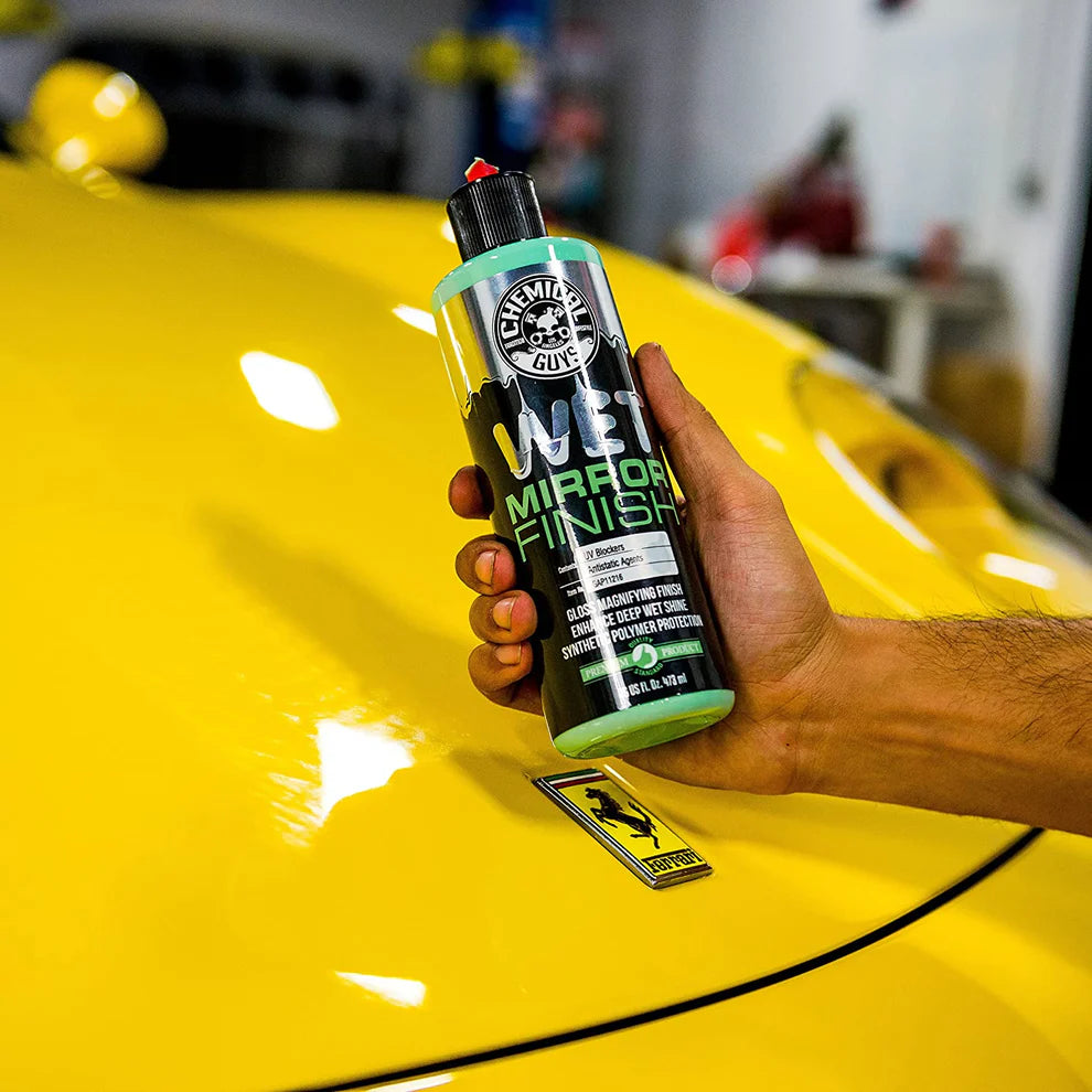 Chemical Guys Wet Mirror Finish Ultra Slick Gloss Magnifier (16Oz)