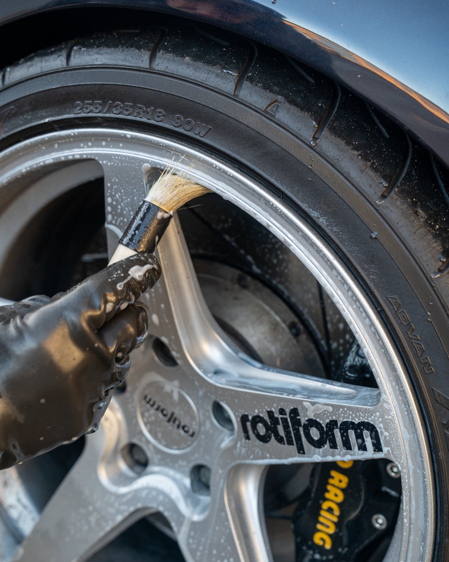 Multi Purpose Detailing Brushes Trio Set Exterior