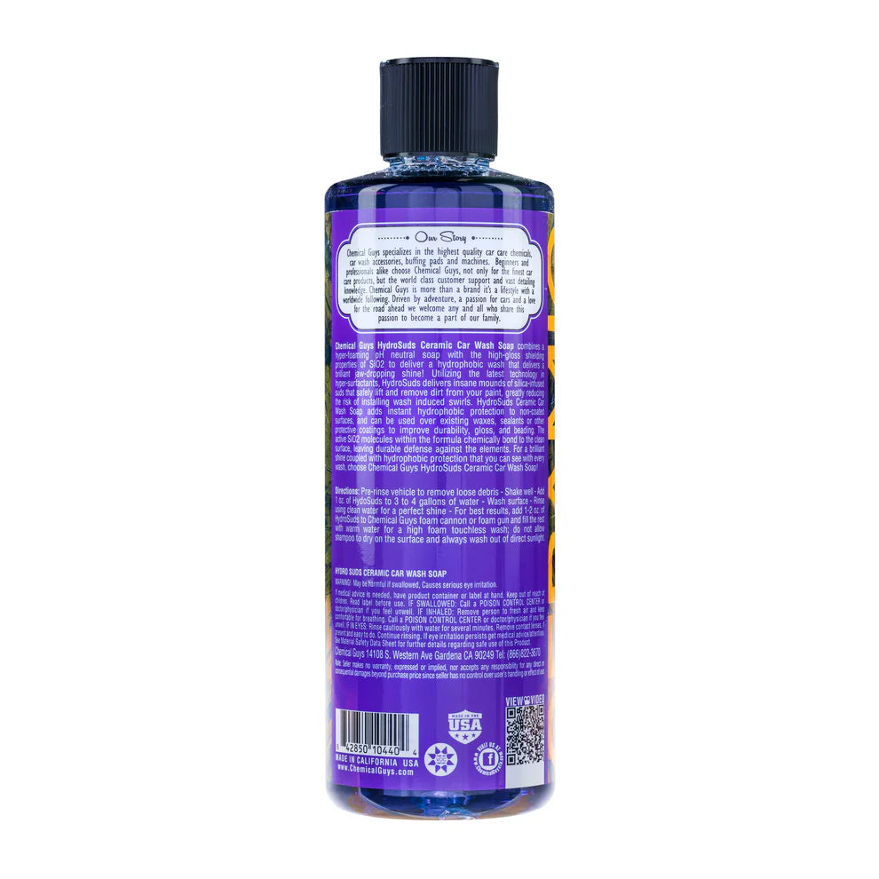 CHEMICAL GUYS HYDROSUDS CERAMIC CAR WASH SOAP (16OZ)