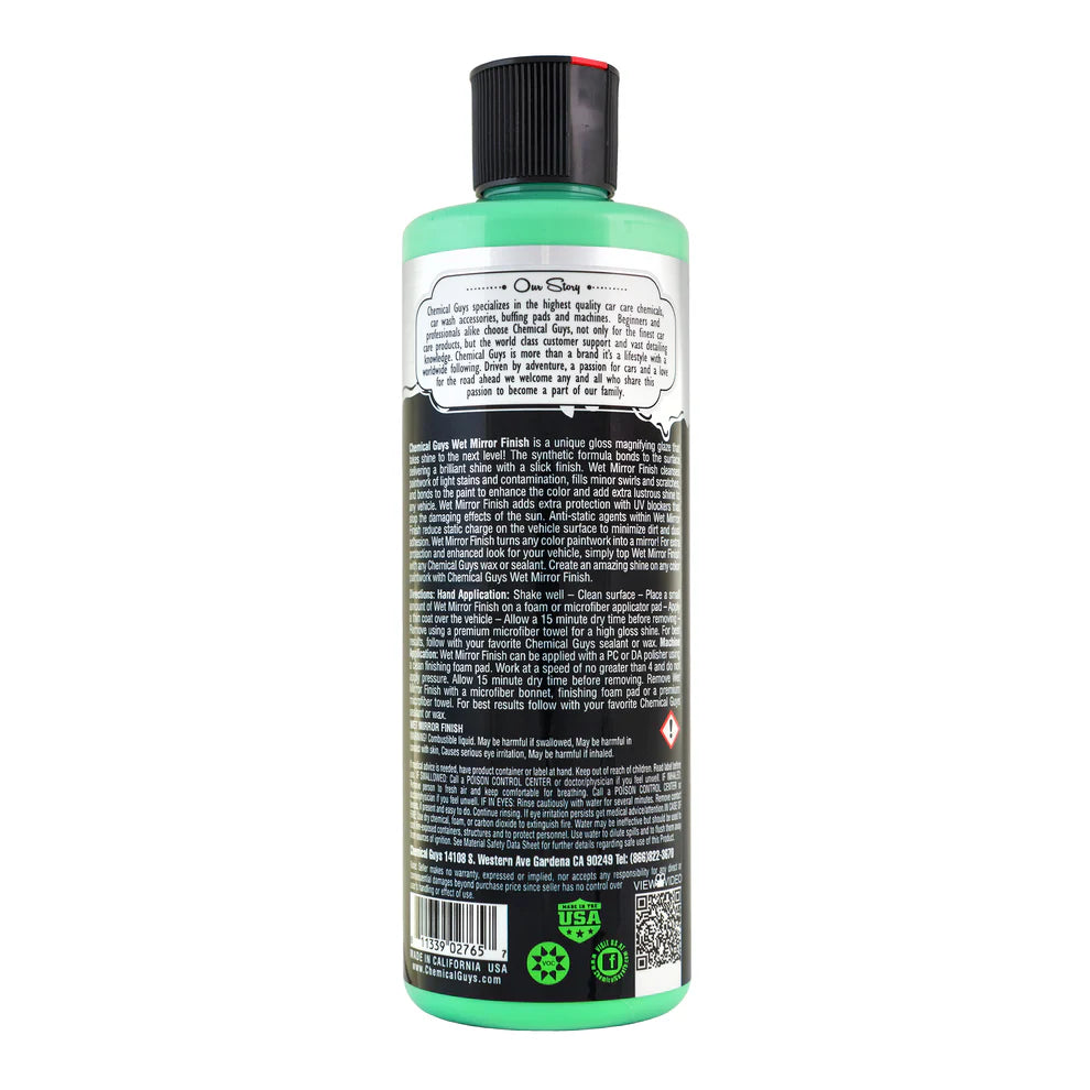 CHEMICAL GUYS WET MIRROR FINISH ULTRA SLICK GLOSS MAGNIFIER (16OZ)