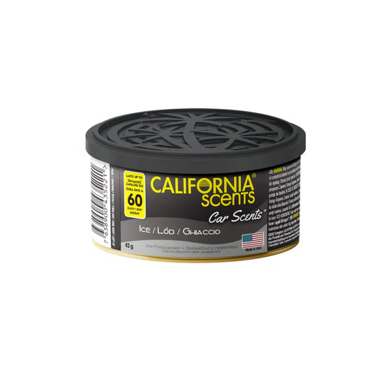 California Scents Car Scents Air Freshener Tin Ice