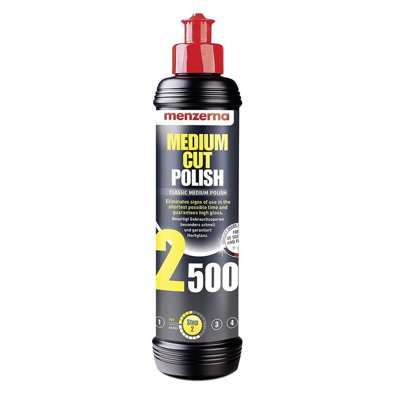 Menzerna 2500 Classic Medium Cut Polish - 250ml