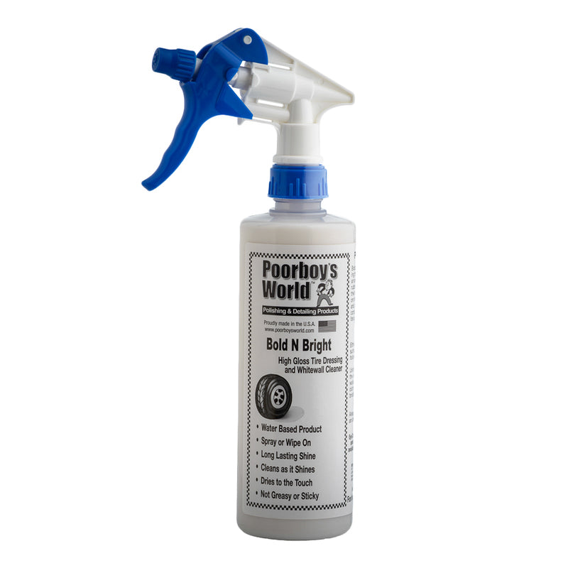 Poorboys World Bold 'N Bright Tyre Dressing 16oz 473ml
