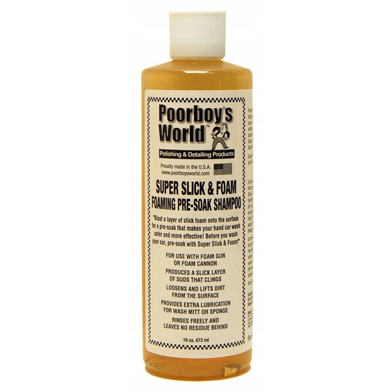 Poorboys World Super Slick & Foam 16oz 473ml