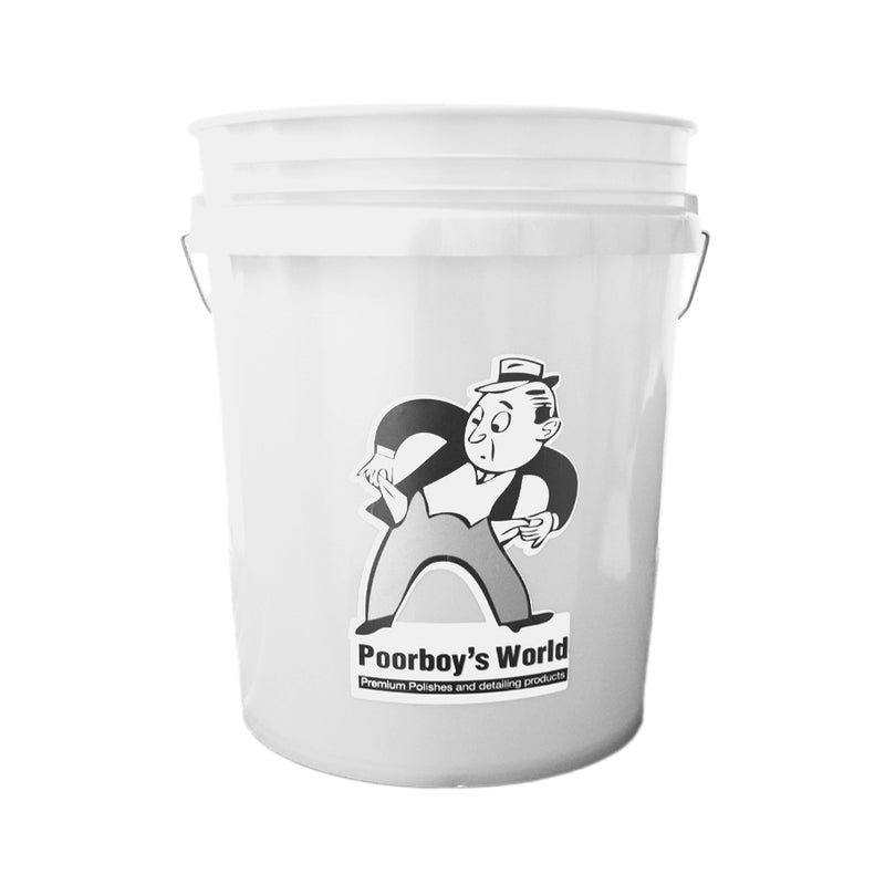 Poorboys World Wash Bucket - White