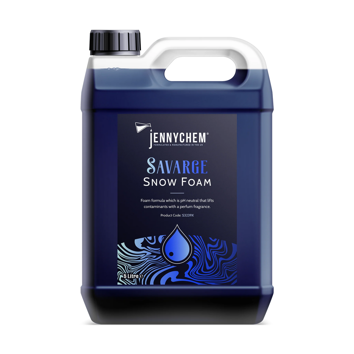 Jennychem Savarge Snow Foam 5ltr pH neutral Pre Wash