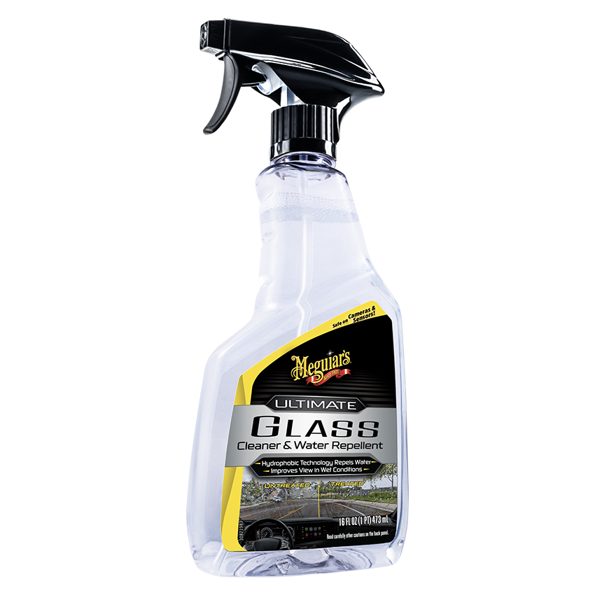 MEGUIAR'S ULTIMATE GLASS CLEANER G240416EU, 16 OZ (473 ML)