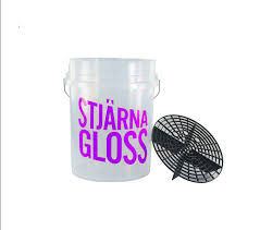 STJARNAGLOSS cleaning bucket with grit guard