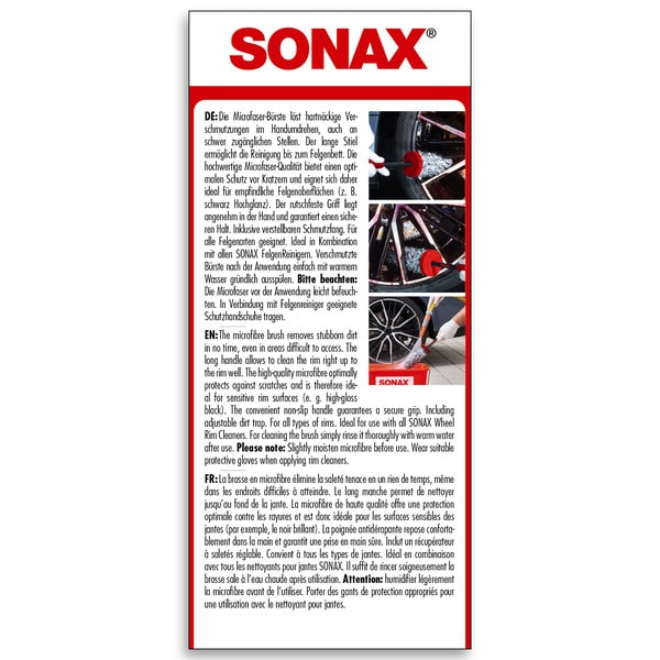 SONAX Microfibre Wheel Brush