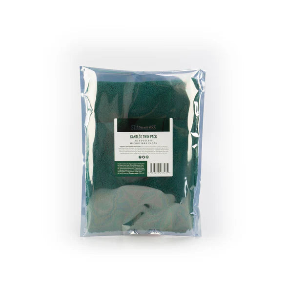 Stjarnagloss Kantlos Twin Pack Microfibre Work Cloths