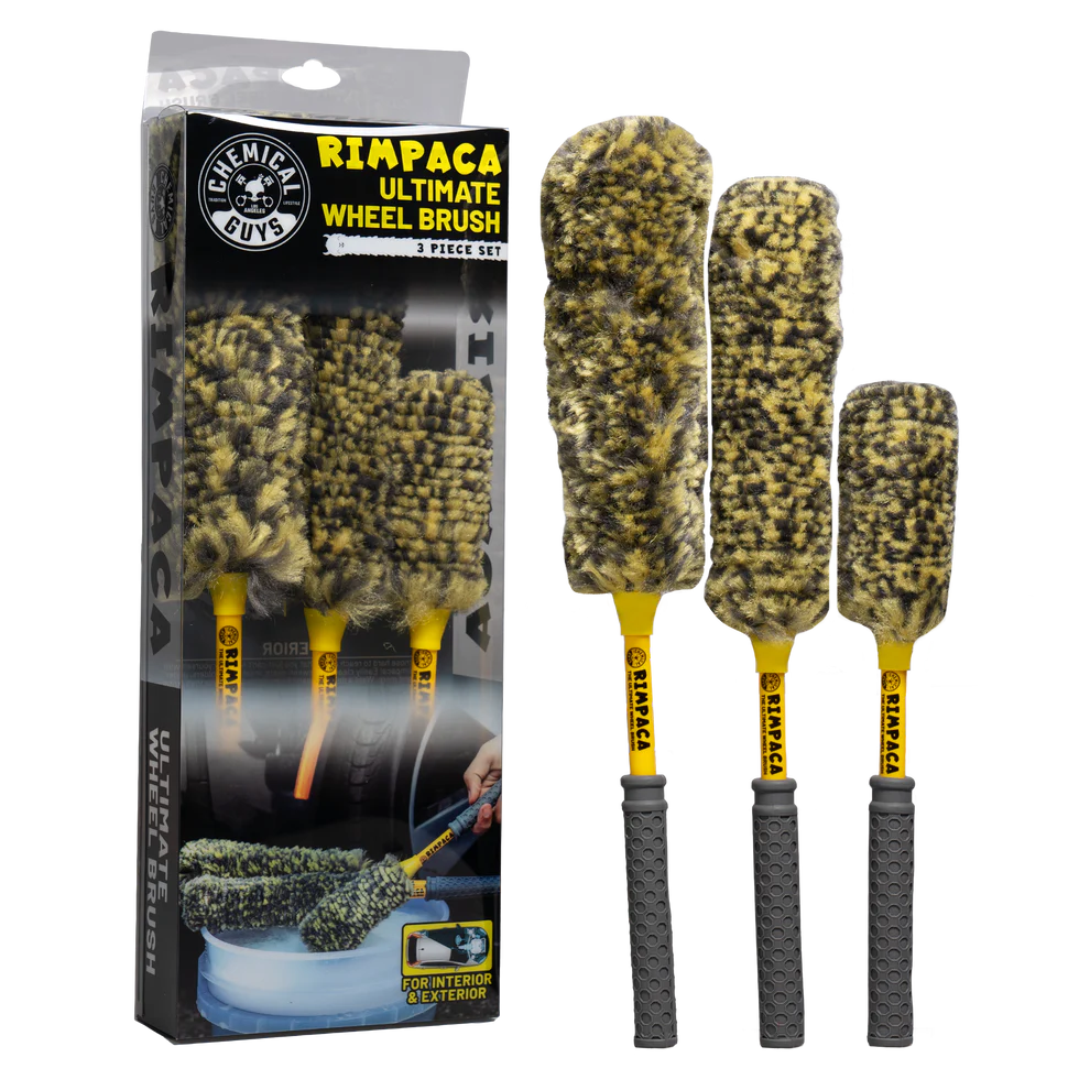 Chemical Guys Rimpaca Ultimate Wheel Brush Set (3 Pcs)