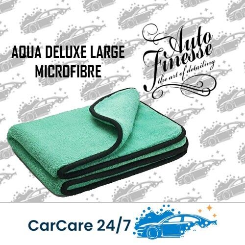 AUTO FINESSE AQUA DELUXE MICROFIBRE PILE DRYING TOWEL SHOW CAR VAN CLEANER