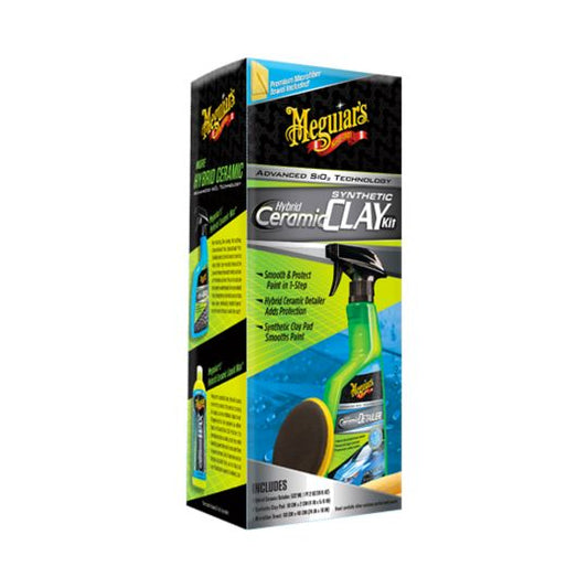 MEGUIARS HYBRID CERAMIC SYNTHETIC CLAY KIT