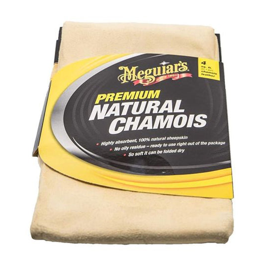 MEGUIARS NATURAL CHAMOIS 4SQ.FT