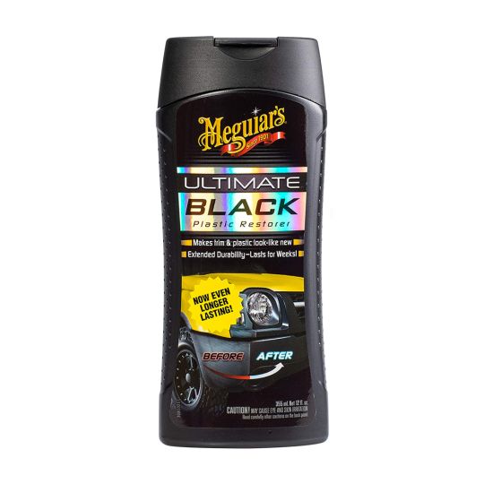 MEGUIARS ULTIMATE BLACK PLASTIC RESTORER 355ML