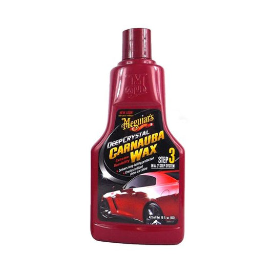 MEGUIARS STEP3 - DEEP CRYSTAL CARNAUBA WAX LIQUID 473ML