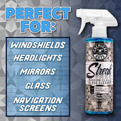 CHEMICAL GUYS STREAK FREE WINDOW CLEAN GLASS CLEANER