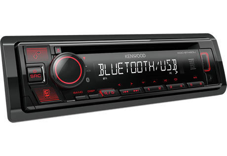 Kenwood KDC-BT460U - CD/MP3 Receiver USB Aux Bluetooth Car Stereo
