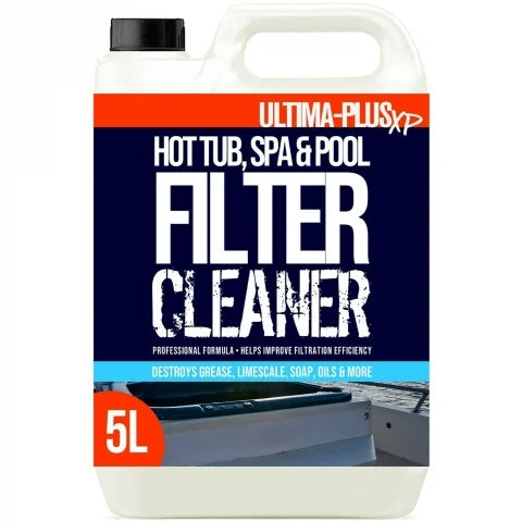 Ultima Plus XP Hot Tub Filter Cartridge Cleaner 5ltr