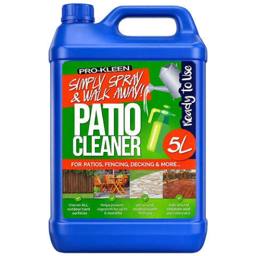 Pro-Kleen Ready to Use Green Mould and Algae Killer Patio Cleaner 5L
