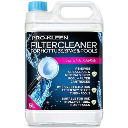 Pro-Kleen Hot Tub, Pool & Spa Filter Cartridge Cleaner 5L