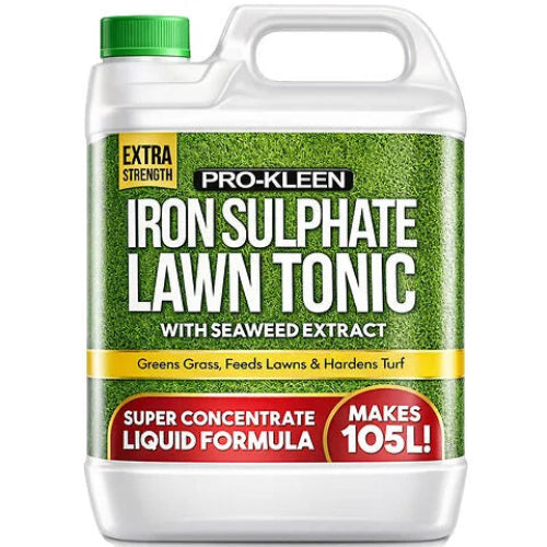 Pro-Kleen Liquid Iron Sulphate and Lawn Tonic with Seaweed Extract 5L
