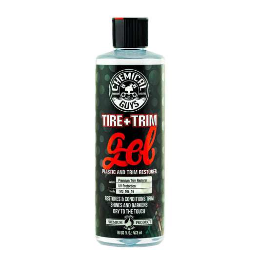 CHEMICAL GUYS GEL BLACK FOREVER TRIM & TIRE SHINE (16OZ)