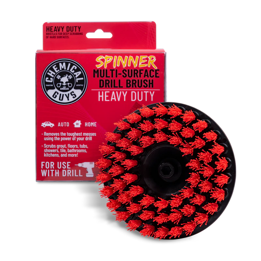 CHEMICAL GUYS SPINNER CARPET DRILL BRUSH - MEDIUM DUTY (Copy)