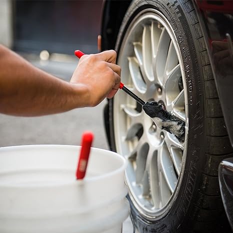 CHEMICAL GUYS GERBIL WHEEL BRUSH-ALL SURFACE PREMIUM WHEEL & RIM BRUSH