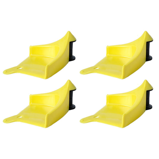 Detail Guardz plastic hose guard 4 pack - Yellow