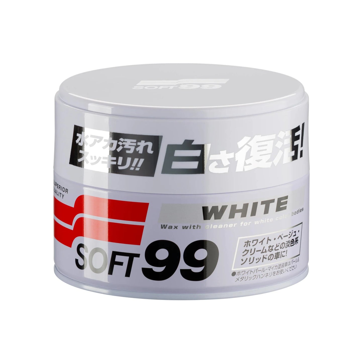 Soft99 White Car Wax 350g