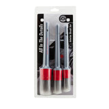 Chemical Guys All In The Details Interior Detailing Brushes (3Brushes)