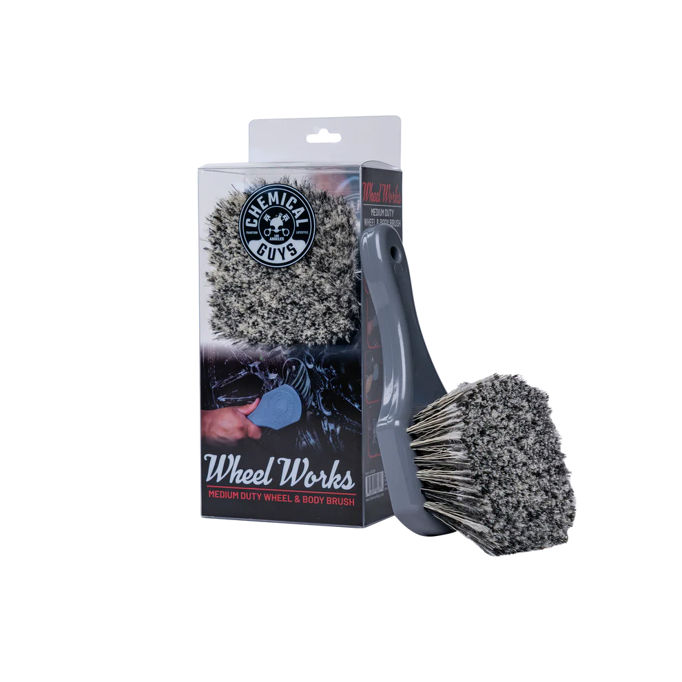 Chemical Guys Wheel Works Medium Duty Wheel & Body Brush