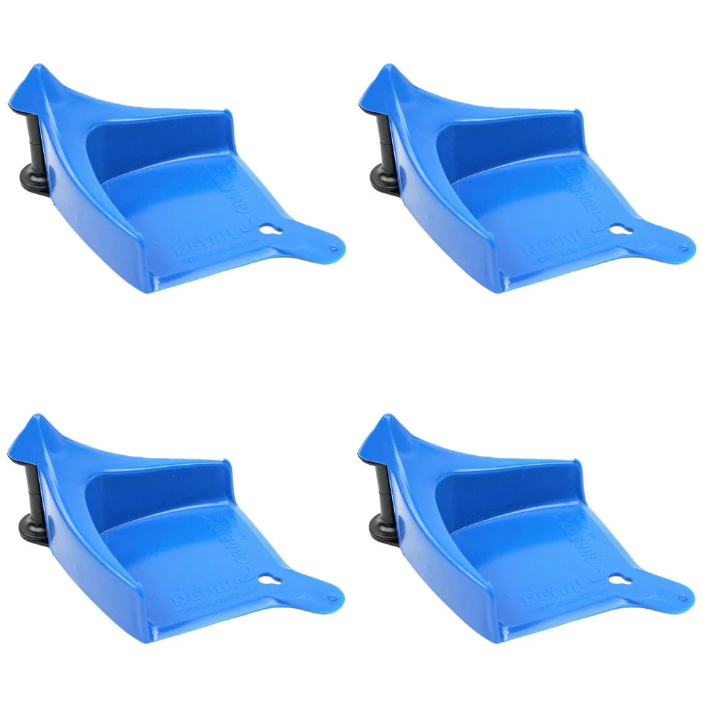 Detail Guardz plastic hose guard 4 pack - Blue