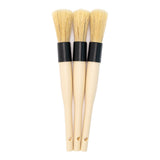 Multi Purpose Detailing Brushes Trio Set Interior