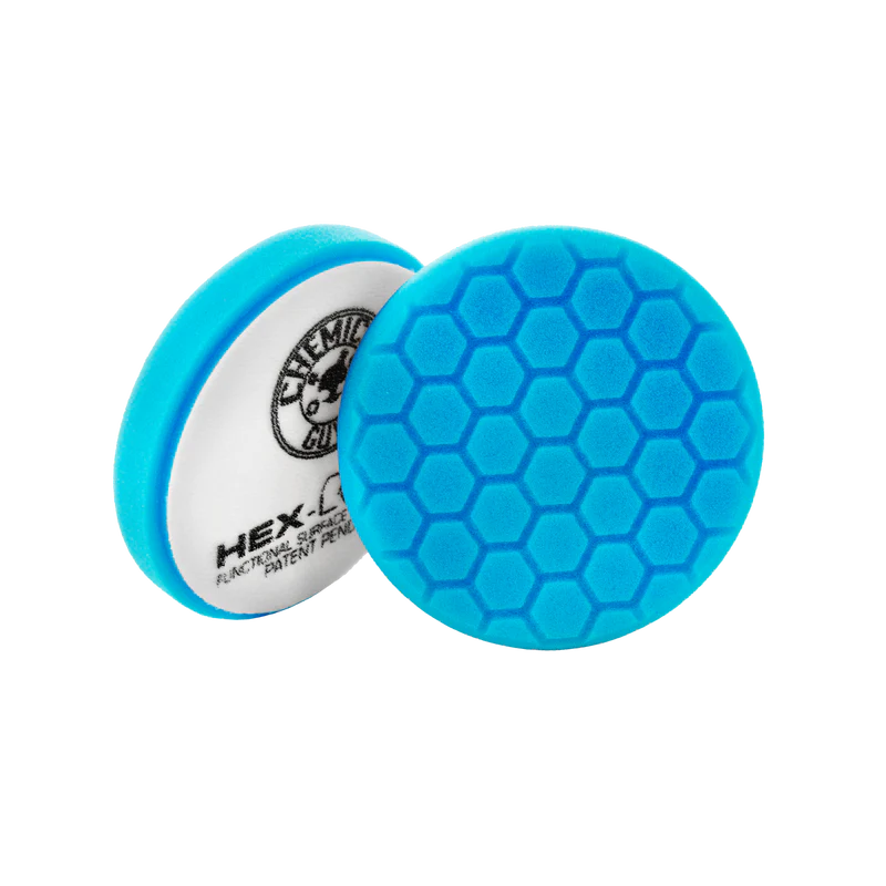 CHEMICAL GUYS HEX-LOGIC BLUE LIGHT POLISHING/ FINISHING PAD 5"