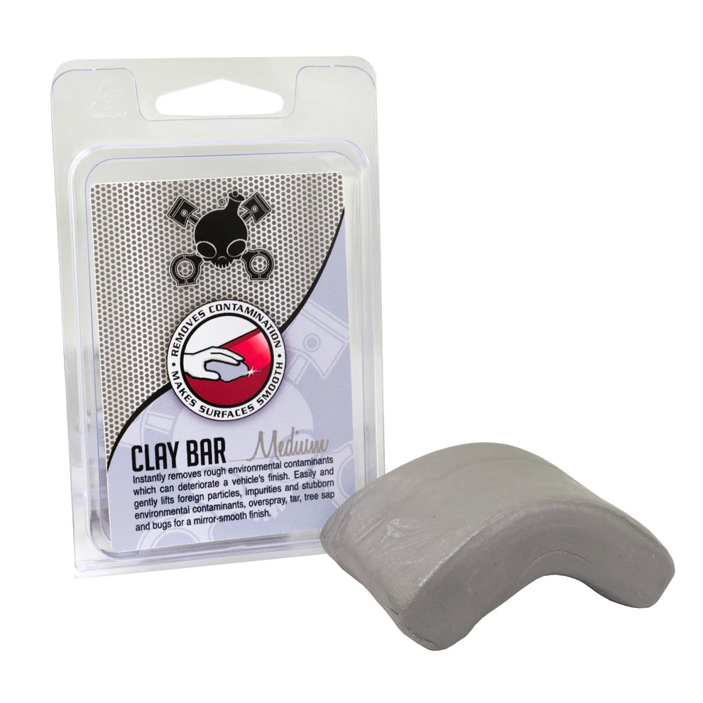 CHEMICAL GUYS NEW CLAY BAR MEDIUM - GREY 100 GRAM BAR