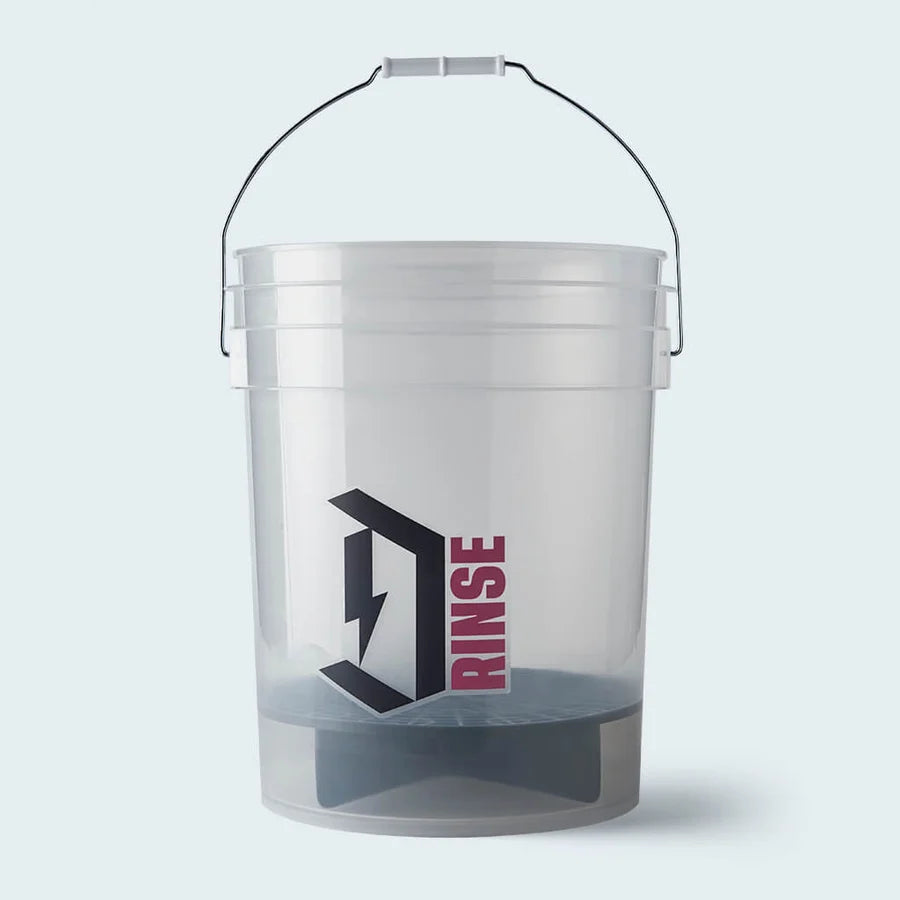 Duel Autocare Detailing Rinse Bucket 20 litre With Grit Guard