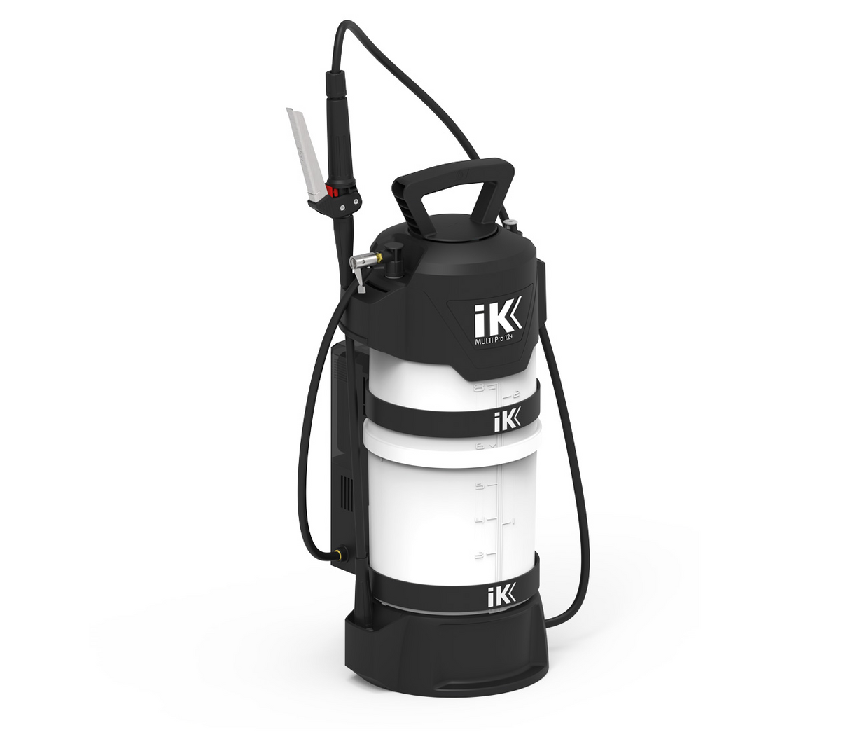 IK Multi Pro 12 Battery Pressure Sprayer with Air Valve Chemical Acid Carwash detailing Valeting Cleaning