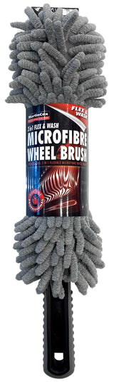 Martin Cox Professional 2 in 1 Flexi Microfibre Wheel Brush