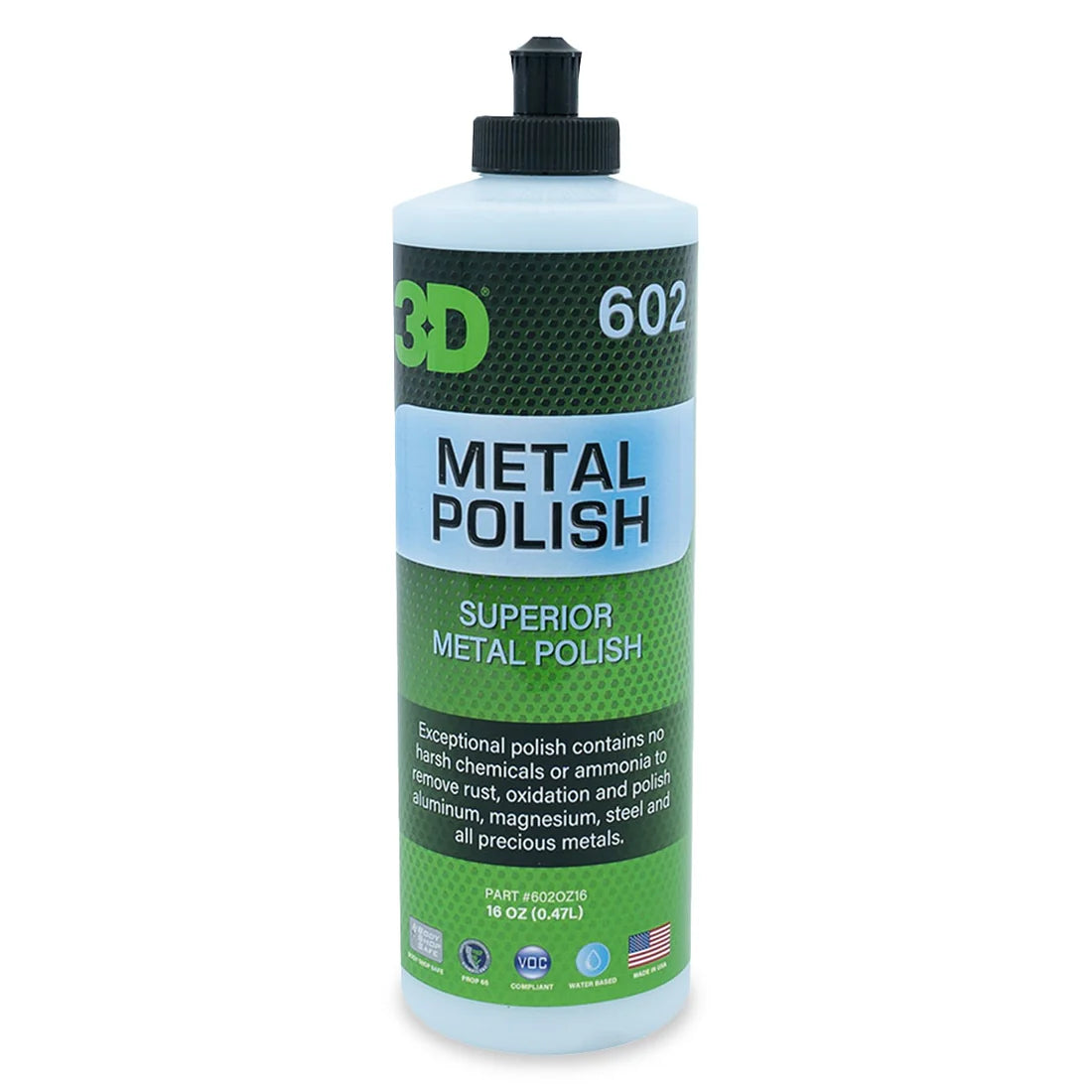 3D CarCare Metal Polish 473ml