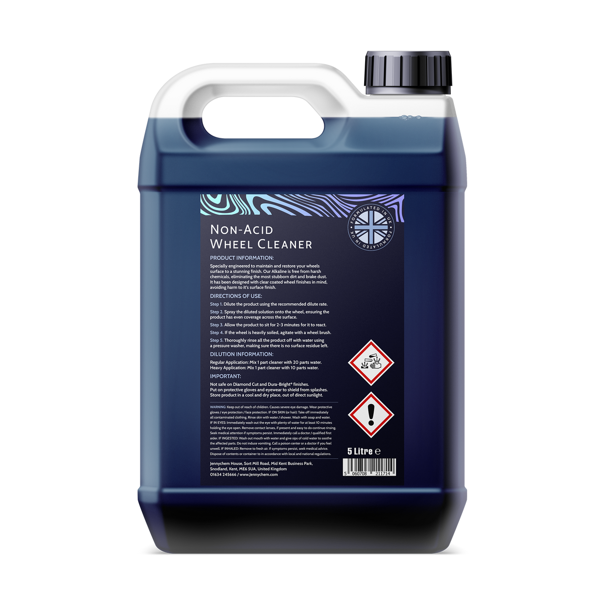 Jennychem Non-Acid Wheel Cleaner 5L