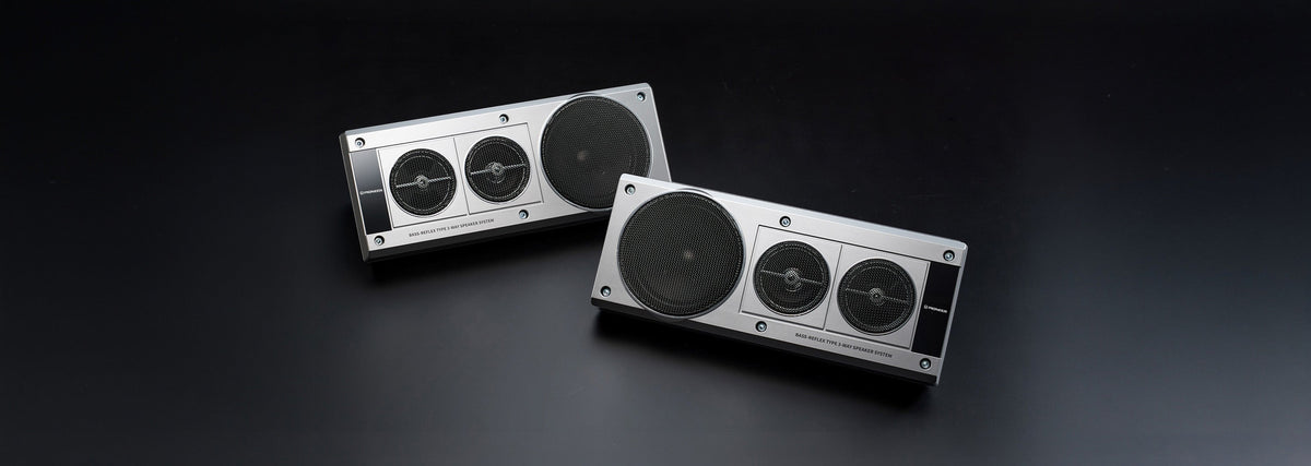 Pioneer TS-X40SXT - Retro 3-Way Bass Reflex Shelf Speaker System 100W (AVAILABLE NOW)