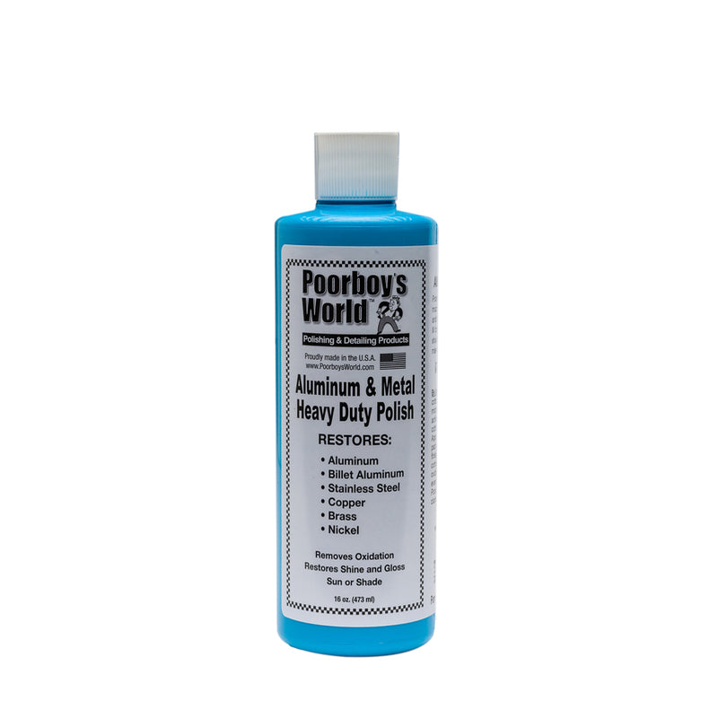 Poorboys World Heavy Duty Aluminium & Metal Polish 16oz 473ml